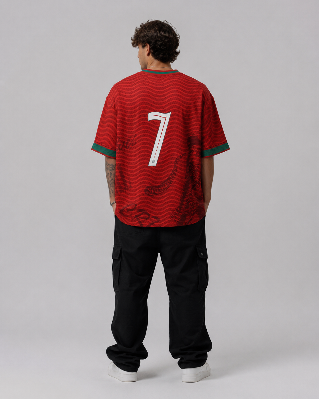 Portugal '7' Oversized Jersey T-Shirt
