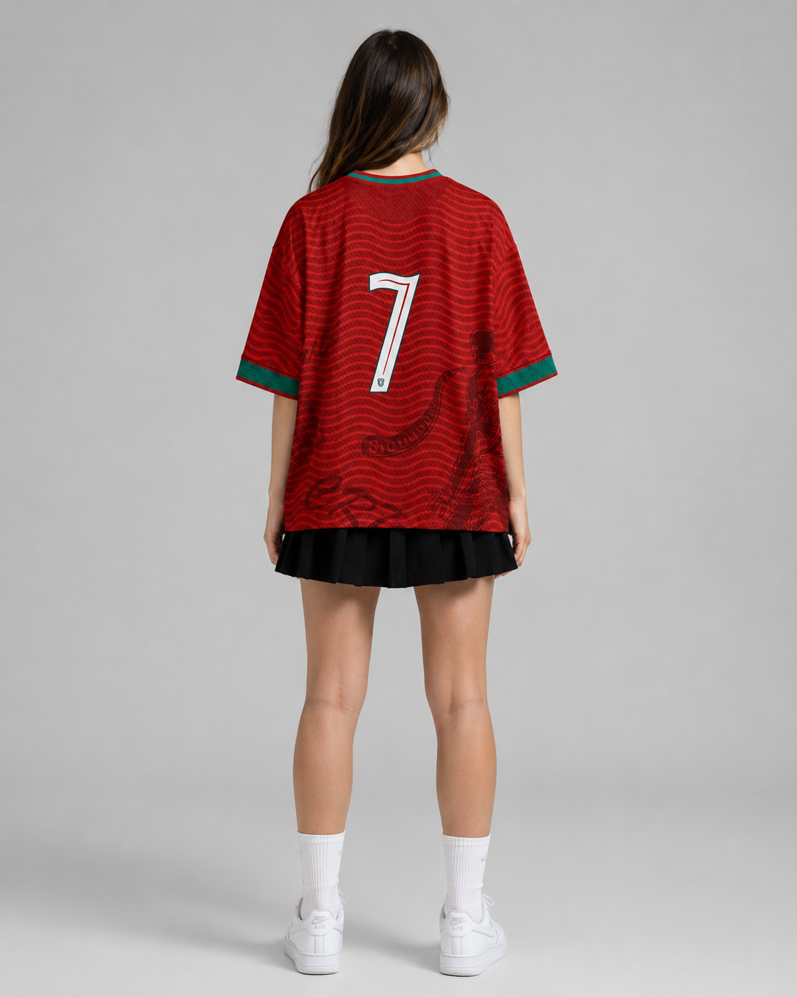 Portugal '7' Oversized Jersey T-Shirt