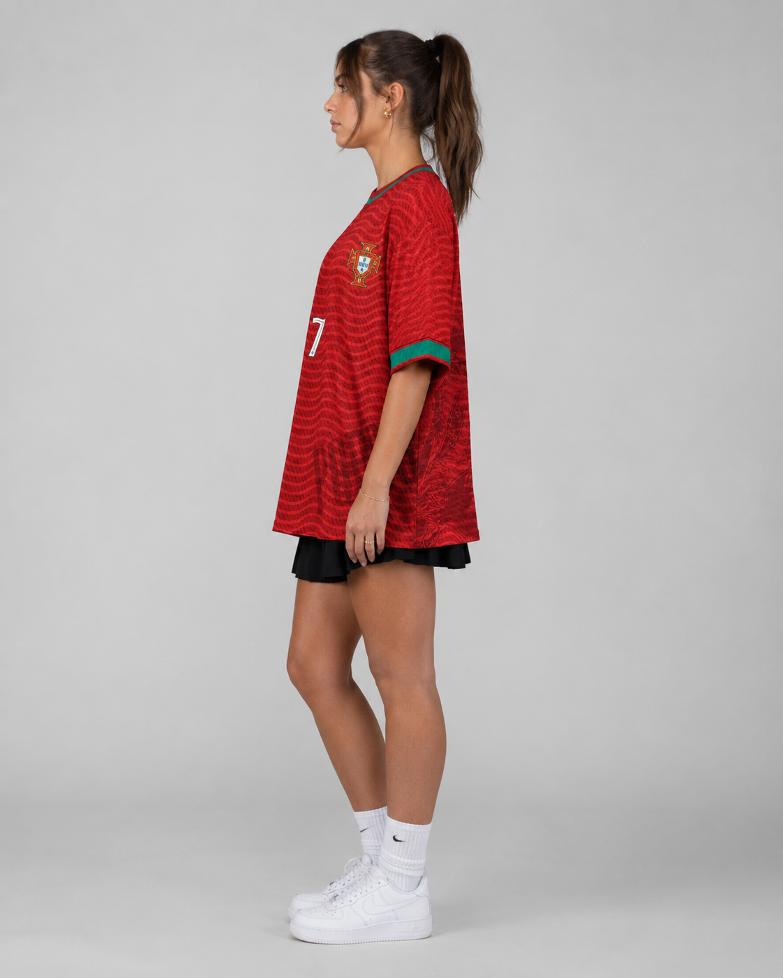 Portugal '7' Oversized Jersey T-Shirt