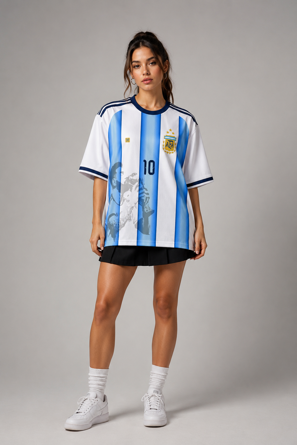 Argentina '10' Oversized Jersey T-Shirt
