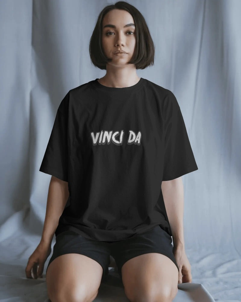 Da Vinci Pop Verse Oversized Tee