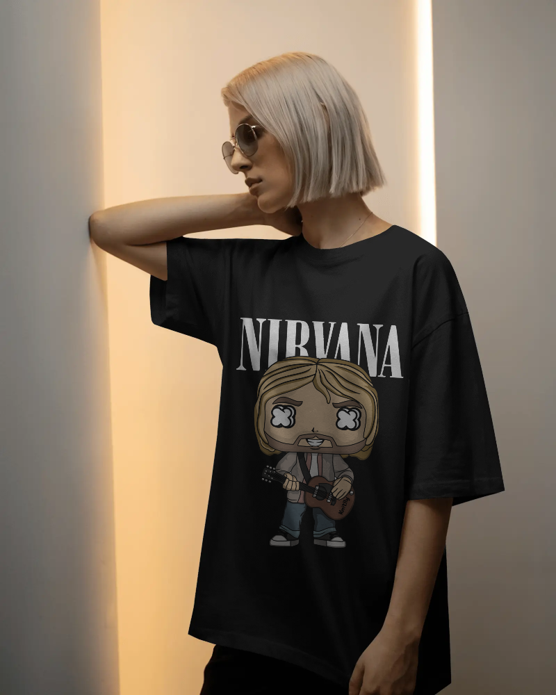 Kurt Cobain Tribute Pop Tee