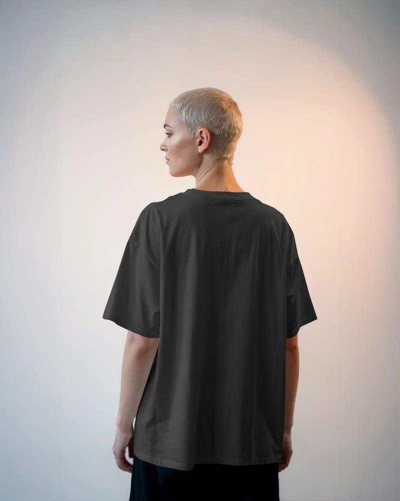 OTAKU — Gojo Infinity Oversized Tee (Charcoal)
