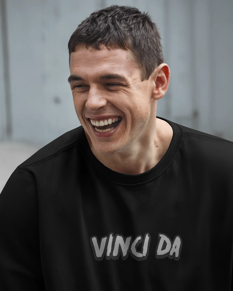Da Vinci Pop Verse Oversized Tee
